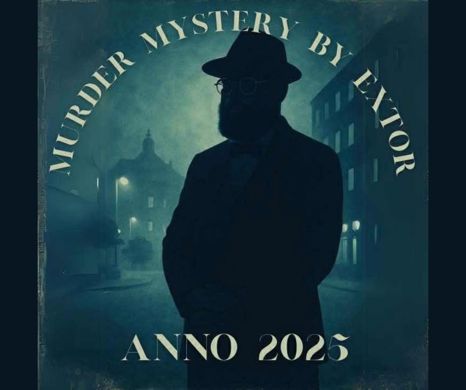 Mordgåta med lunch – under ledning av Kommissarie Extor